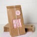 SALE - Light Pink Favor Bag Kit