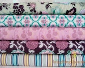 Art Gallery Fabric - PATRICIA BRAVO - Poetica Collection - Seafoam Symphony Palette - (1/2 Yard Bundle)