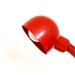 Vintage 80s adjustable red table lamp