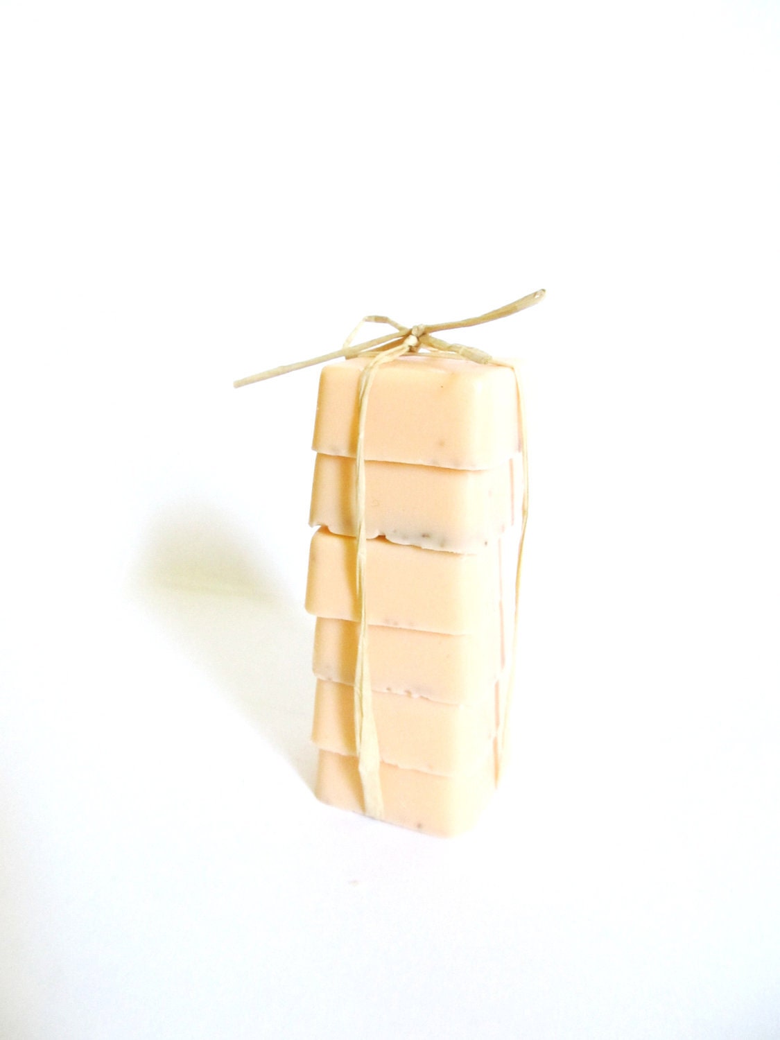 Citrus-cilantro Mini Guest Soap Set of 6: Handmade, Goats Milk Soap, Sampler, exfoliating soap