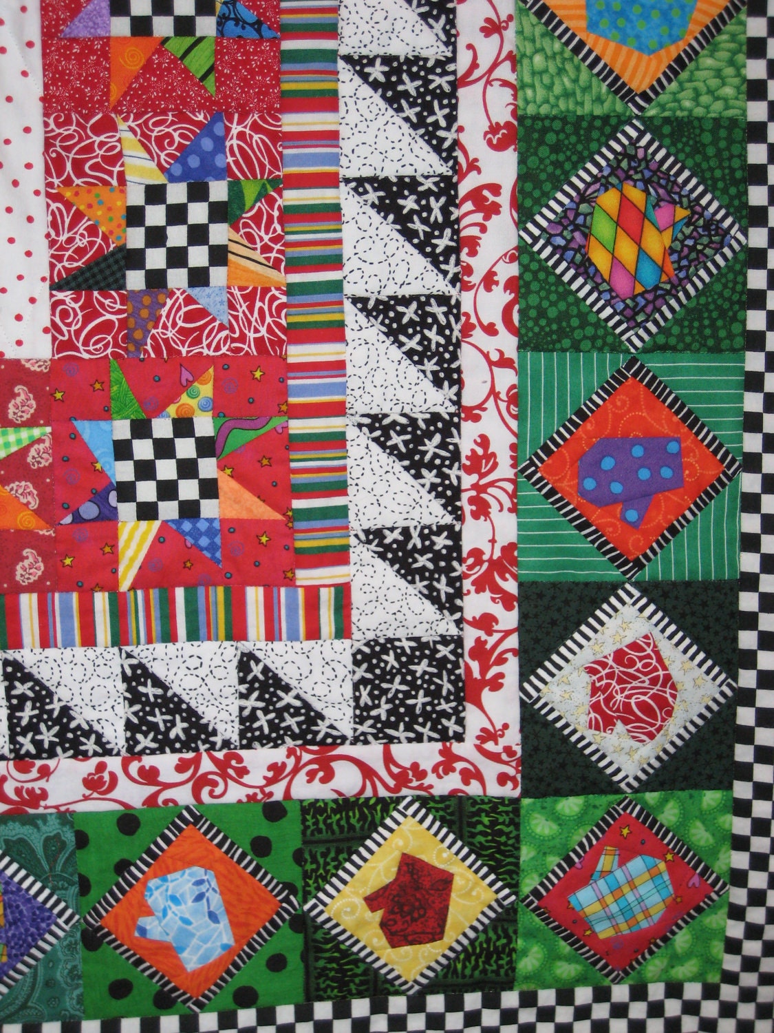 46 Mittens and Only One Matching Pair wall quilt