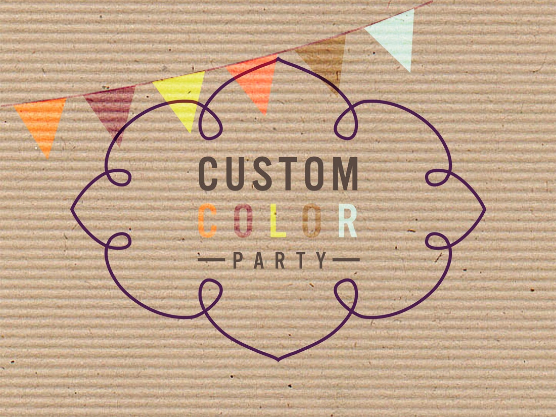 Custom Color Add-On For Any Party Pack Design at Luvalexa