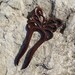 Wooden Hair Fork, Sticks , Hair Accessory, Hairpin, Butterfly, MariyaArts