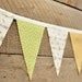 Tea Party - Vintage Bunting Banner with 12 Flags
