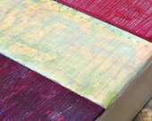 lines25-47  /  6"x12"  /  Original Abstract Contemporary Textured Portrait Painting by RACEPONY