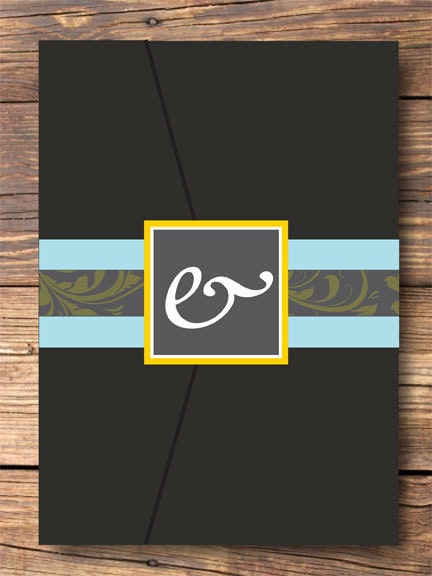 Custom Vintage Wedding Invitation: Speakeasy Suite