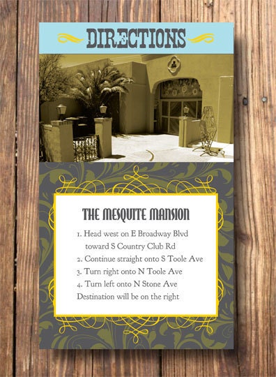 Custom Vintage Wedding Invitation: Speakeasy Suite
