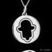 Hamsa Hand of God Silver Pendant