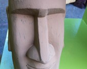 CANDLE - Easter Island - Tiki - Moai (Mo'ai) - Hawaiian - Polynesian - Luau - Hukilau - Party, painted or unpainted