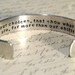 It is Our Choices that show What we Truly Are, far more than our Abilities-Harry Potter Secret Message Cuff Bracelet