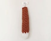 Animal tail - Fox - pretend, soft knitted toy
