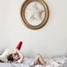 Star shaped Pillow or cushion - cream, soft cotton