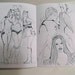 Mean Girls - Book/ zine illustrations.