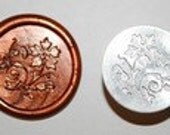 Stamper 248 - 1"Decorative Flower - wax seal stamp
