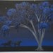 Horses Freedom Tree Surreal 11x14 print