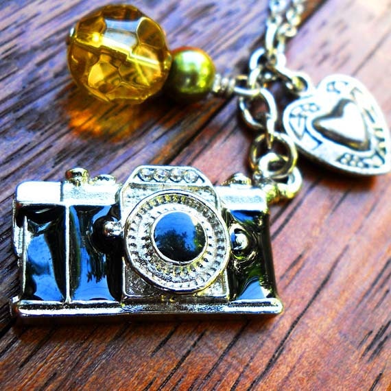 camera pendant necklace