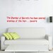 The Chamber of Secrets Has Been Opened Wall Decal