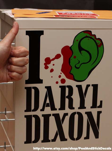 I Love Daryl Dixon Decal