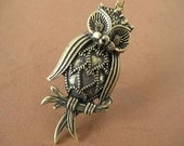 Owl necklace BZ170