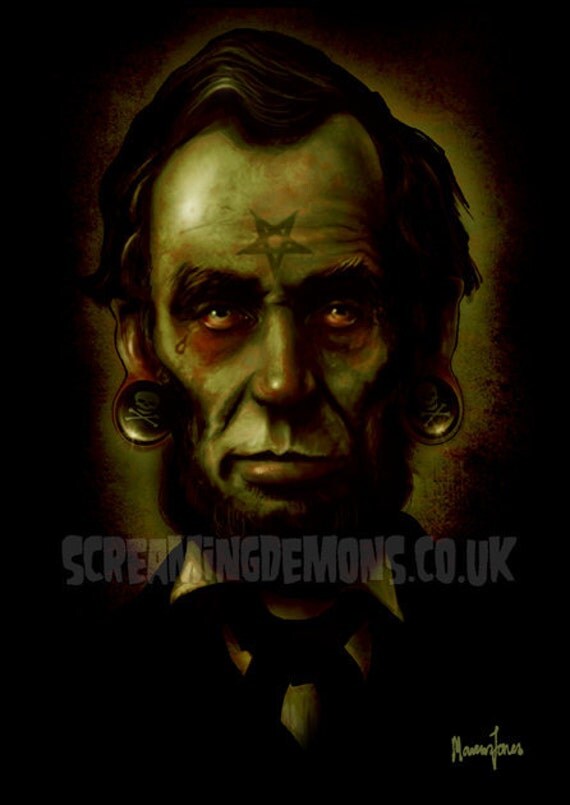 Abe Lincoln Zombie