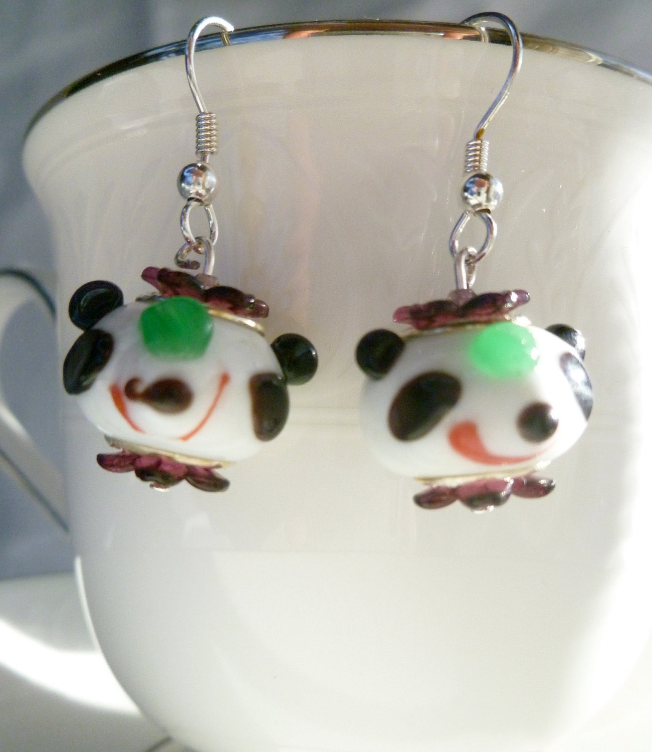 Lucky Panda Earrings
