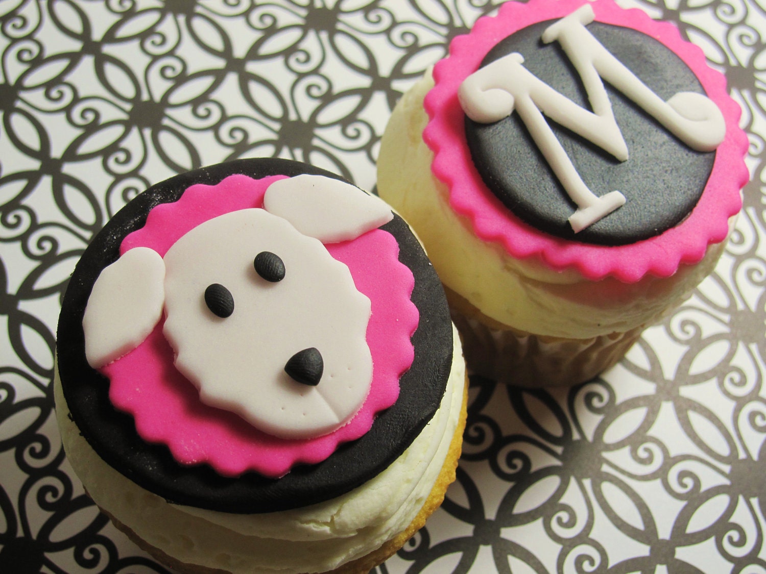 Doggie Birthday Cupcake Toppers Il_570xn