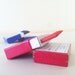 Old pencil leads blue and red
