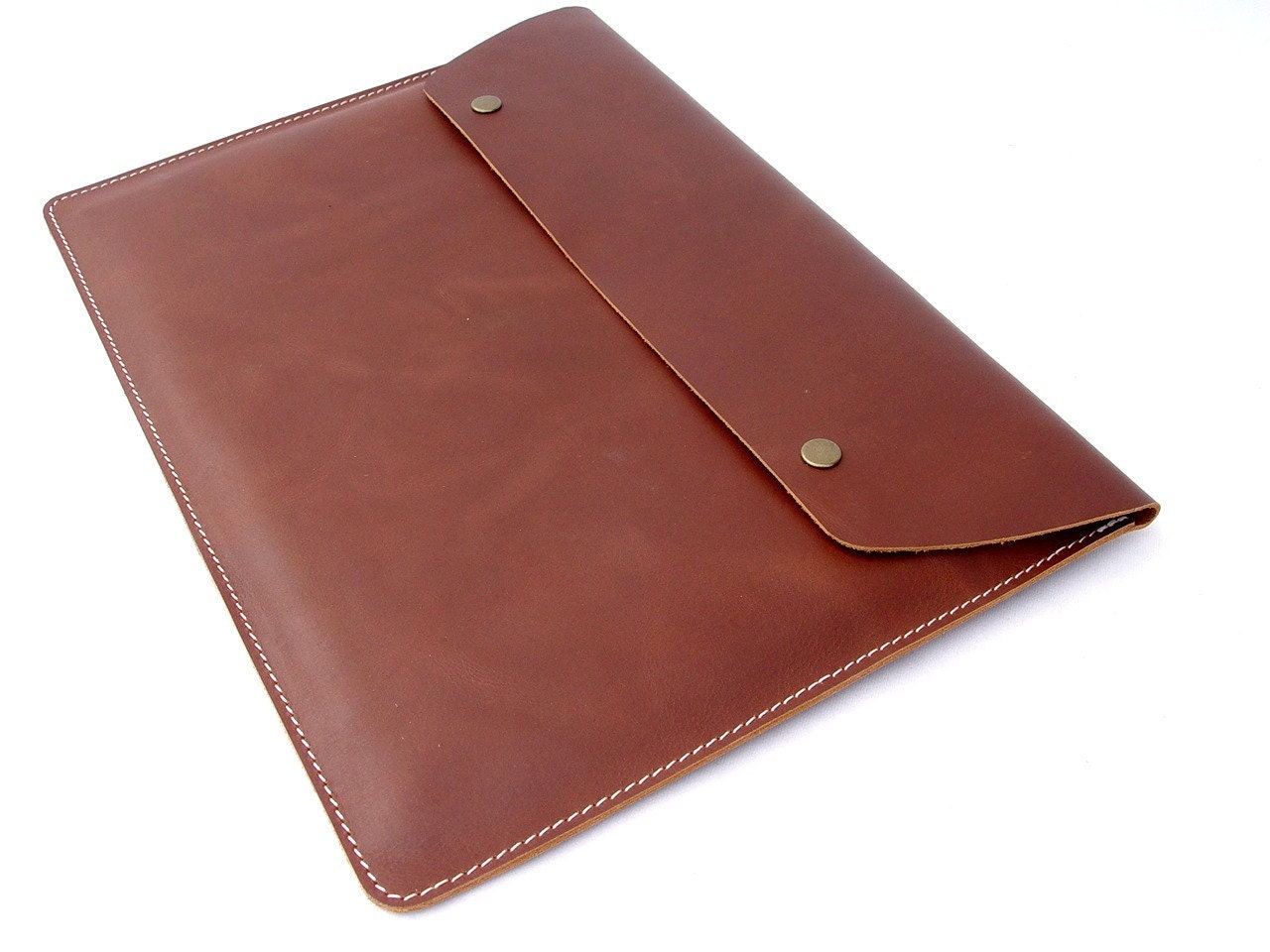 MacBook Air 13 Case in Mahogany Brown Leather - BU