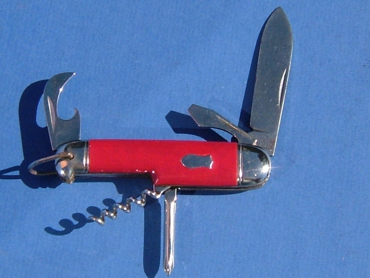 1960's Richards of Sheffield England Multi Purpose Pocket Knife - Swiss Army Knife