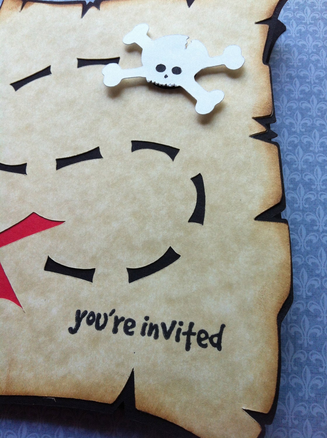 Pirate's Birthday Party Invitations