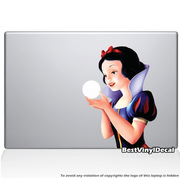 Color Snow white decal (for macbook or ipad)