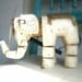 Black Friday Sale Vintage Indian dancing Elephant puppet - Free Shipping