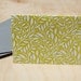 Chartreuse Leaf Pattern Note cards