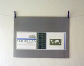 Magellan poster - part of the Exploration Series, Vintage 1963 poster by Osborn Woods