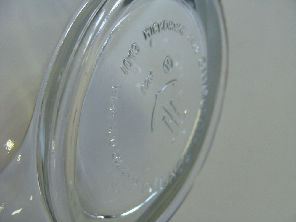 Gravy Sauce Boat / Anchor Hocking Clear Glass Gravy Boat 10 oz 1043