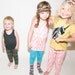 Hand Printed Navajo Kids Tank Dress