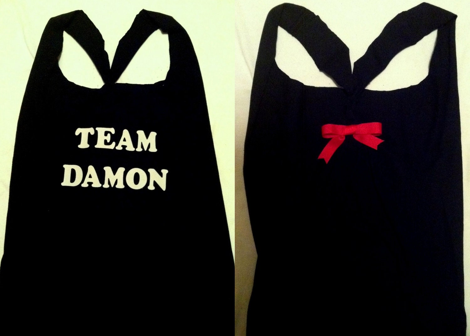 Team Damon Vampire Diaries Work-out Tank Top
