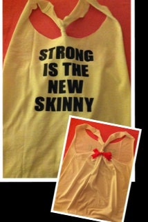 Strong is the New Skinny Work-out Tank Top