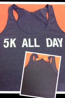 5K All Day Racerback Tank