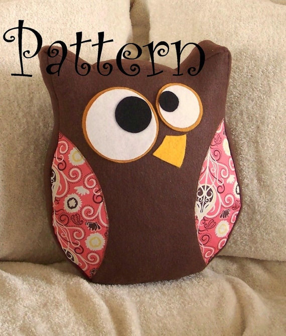 owl cushion pattern