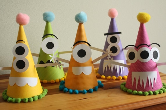 Monster Party Hats