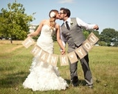 Thank You Burlap Sign - Photo Accessory