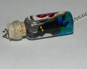 Kingdom Hearts Heartless in a Bottle, Kingdom Hearts Inspired Necklace