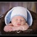 Made to Order Baby Newborn Bunny Rabbit Hat with Earflaps