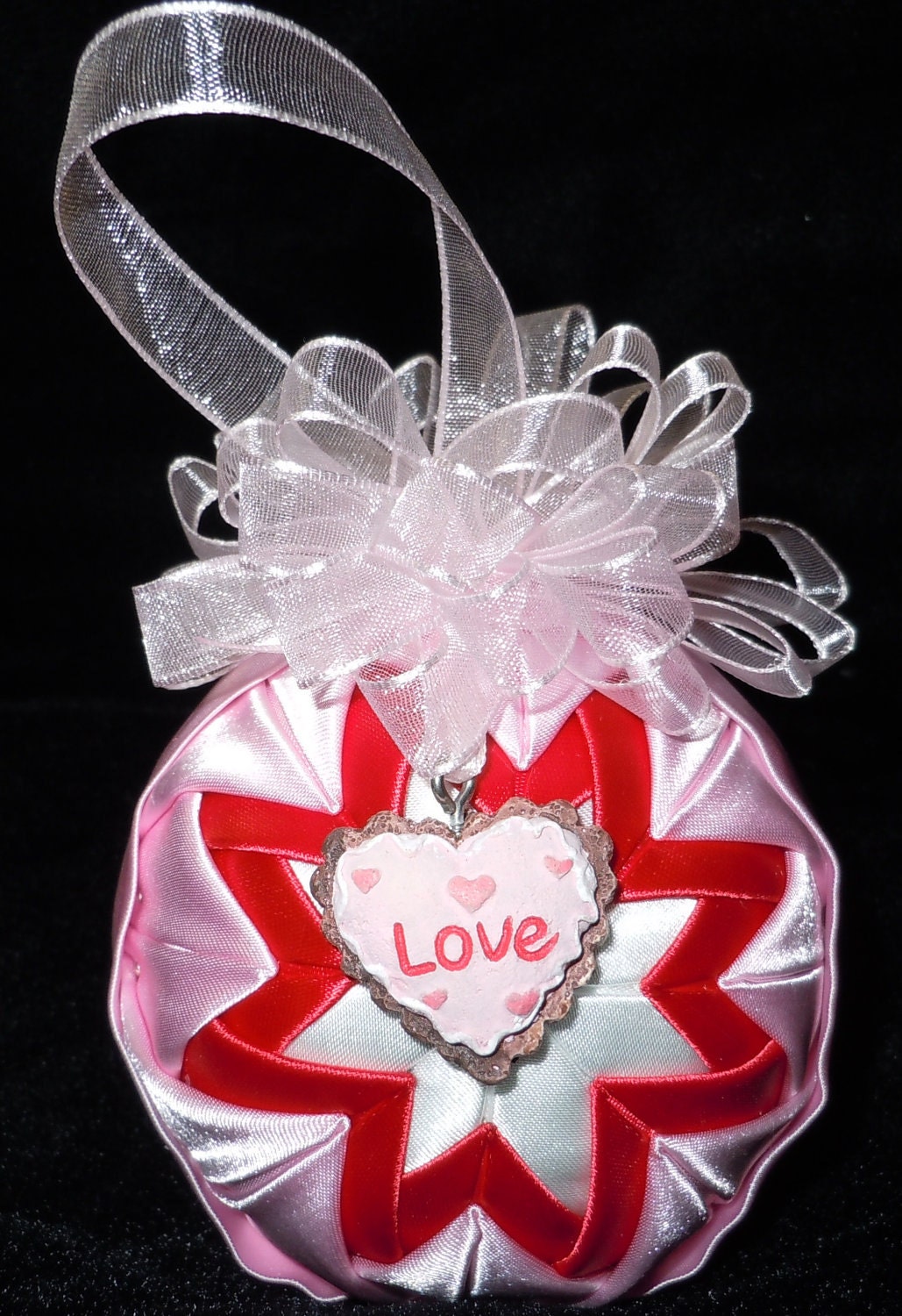 Handmade Valentine Ornament