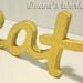 Eat Sign, Wall hanging, Wooden eat sign, kitchen sign, wooden letters, home decor, wood sign, Housewares, Wall Decor