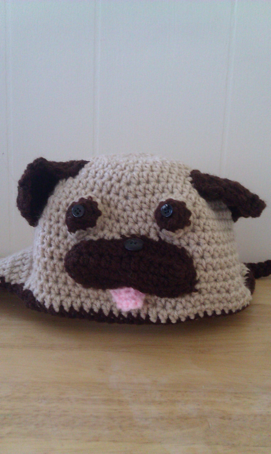 pug hat - "Pugsy Malone"