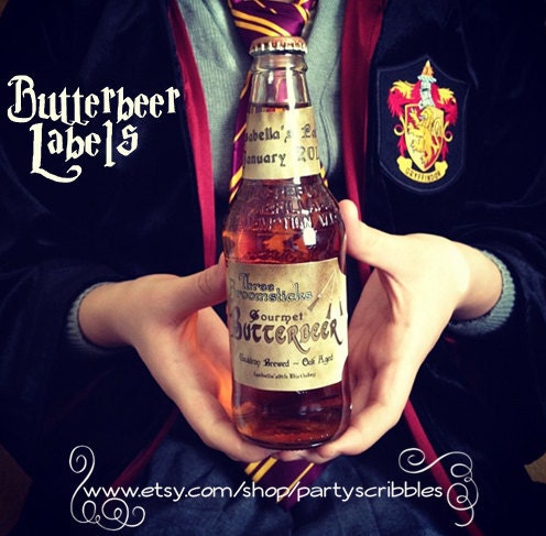 Butterbeer Label Personalized Party Favors Il_170x135