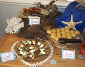 Coast Guard Buffet or Name Tent Cards Adult & Kid's Party Styles Il_170x135