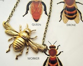 Bee Necklace Bumble Bee Necklace